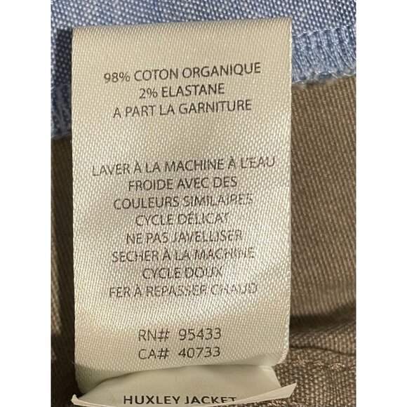 Toad & Co Earthworks Huxley Utility Jacket Olive Green Size M - Picture 10 of 14